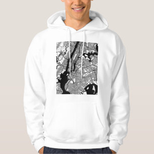 Moletom Mapa da Cidade de Nova York Nova York