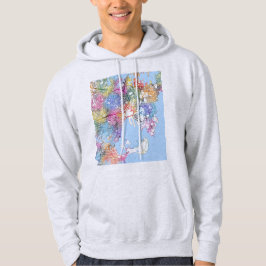 Moletom Mapa da Cidade de Sydney Austrália