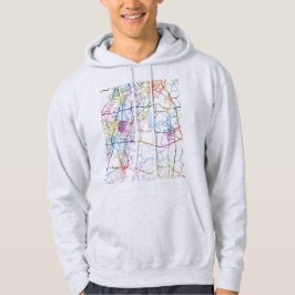 Moletom Mapa da Cidade Meishan China