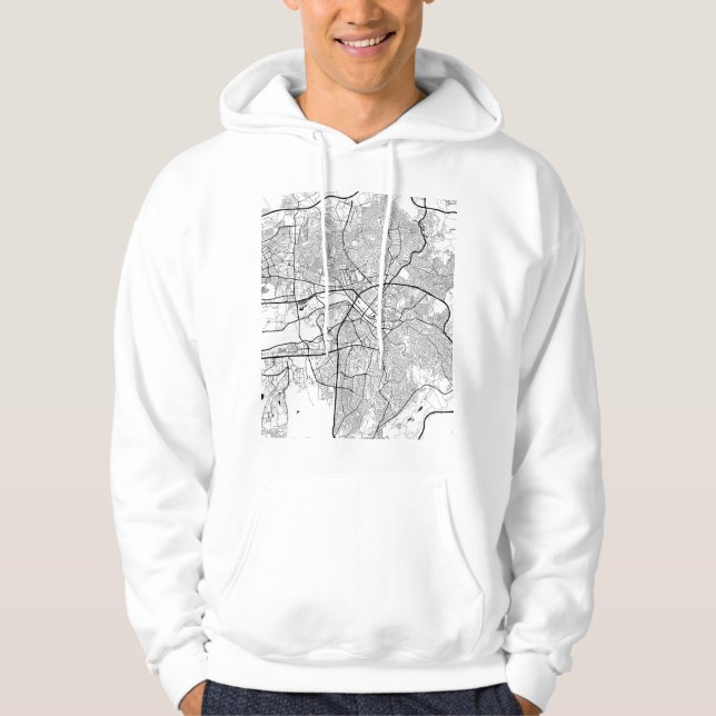 Moletom Mapa de Ancara Turquia (Frente)