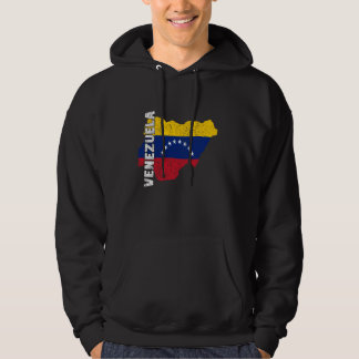 Moletom Mapa de Raízes Venezuelanas Bandeira da Venezuela 