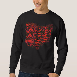 Moletom Mapa do Estado de Ohio Oh Love Type Typografia Map