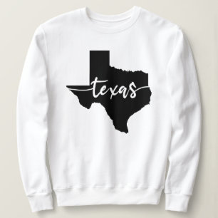 Moletom Mapa do Estado do Texas EUA