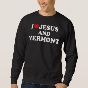 Moletom Mapa Dos Eua Cristão Orgulhoso Eu Amo Jesus E Verm