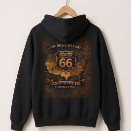 Moletom Mapa Retro das Rodovias dos 100 Anos da América