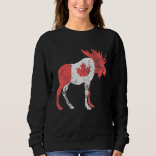 Moletom Mapeou Leaf Animal Flag Canada Men Women
