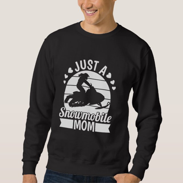 Moletom Máquina de Neve Snowmobiler - Snowmobiler Apenas U (Frente)