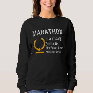Moletom MARATHONI Marathon Runner Finisher