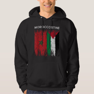 Moletom Maravilha marroquina e palestina Marrocos e palest