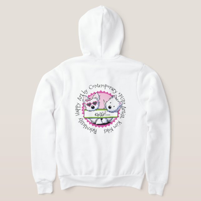 Moletom Marca KiniArt Hoodie (Postura das costas)