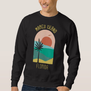 Moletom Marco Island Flórida Boho Vintage Souven