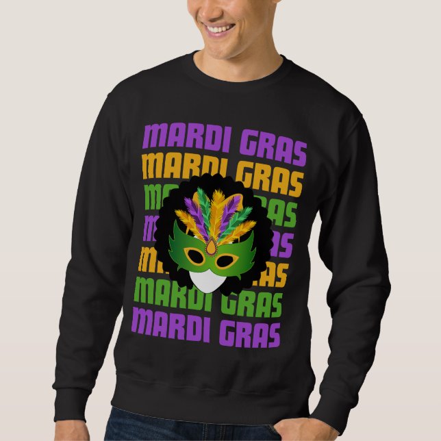 Moletom MARDI GRAS Afro (Frente)