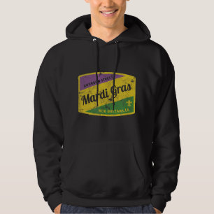 Moletom Mardi Gras Bourbon Street & New Orleans Retro Gift
