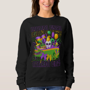 Moletom MARDI GRAS Coquette Masqerade