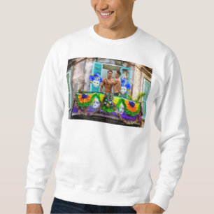 Moletom Mardi Gras Men de SlipperyJoe