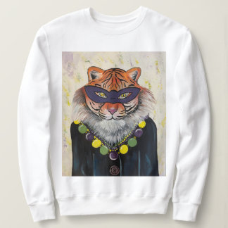 Moletom Mardi Gras Tiger Sweatshirt