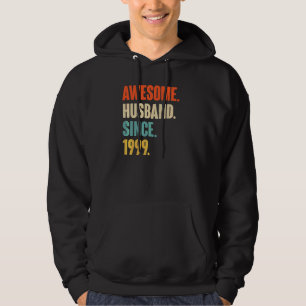 Moletom Marido Admirável Vintage Desde 1999 23 Casamento A