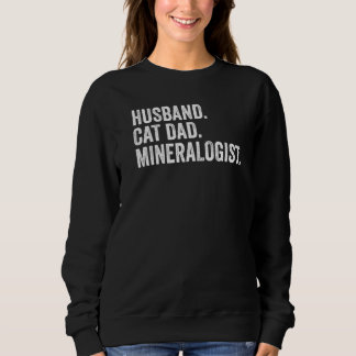 Moletom Marido Gato Pai Mineralogista Geólogo