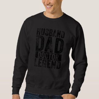 Moletom Marido Masculino Pai Doutor Lenda Dia Dos Pais Ang