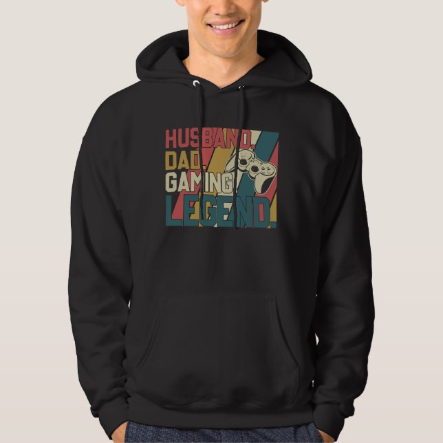 Moletom marido pai lenda dos jogos (Frente)