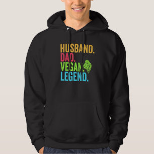 Moletom Marido Pai Vegan Lenda Pai Veggie Vegetariano