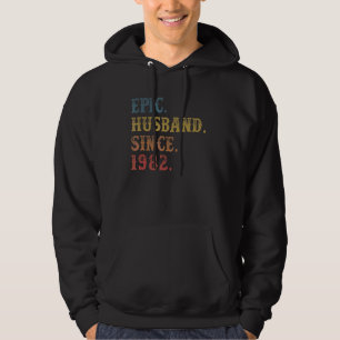 Moletom Marido Retro Epic Desde 1982, 40º Aniver De Casame