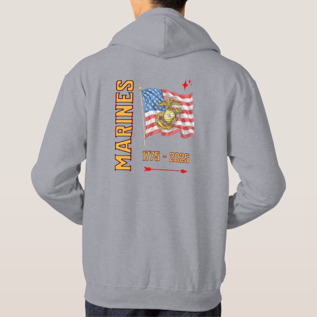 Moletom MARINES 1775 Hoodie (Verso)