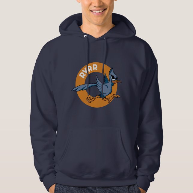 Moletom Marinho de cartoon RVRR masculino Hoodie (Frente)