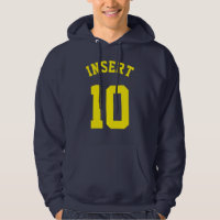 Marinho & design amarelo do jérsei dos esportes