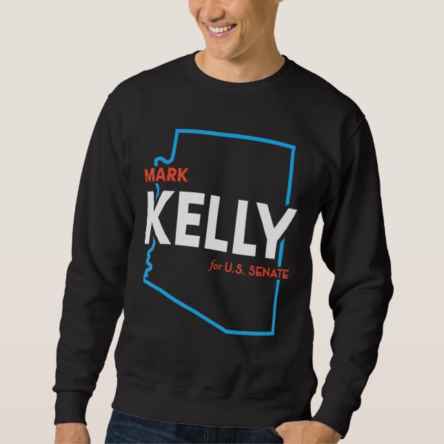 Moletom Mark Kelly 2022 Para O Senado Liberal Democrata Do (Frente)