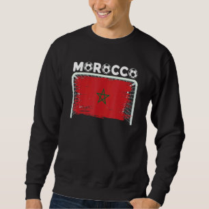 Moletom Marrocos Bandeira Seleção de Futebol Marroquino