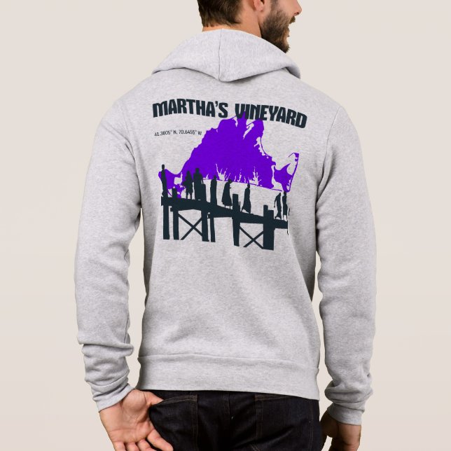 Moletom MARTHA VINEYARD Pier Zipper (Verso)