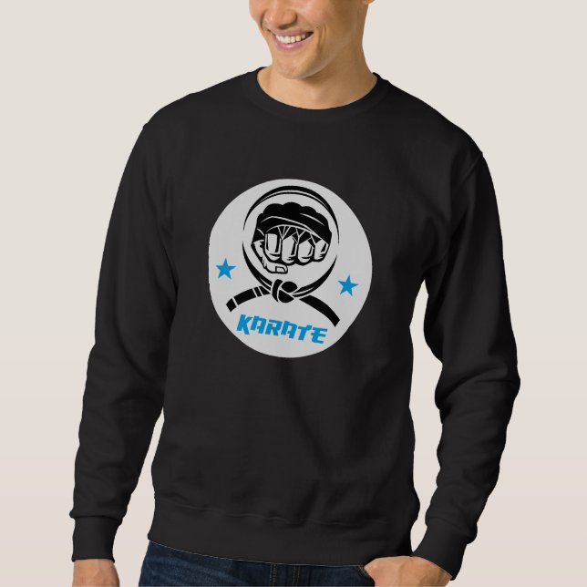 Moletom Martial Arts Karate Black Belt (Frente)