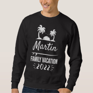 Moletom Martin Family Vacation Tropical Group Trip Beach