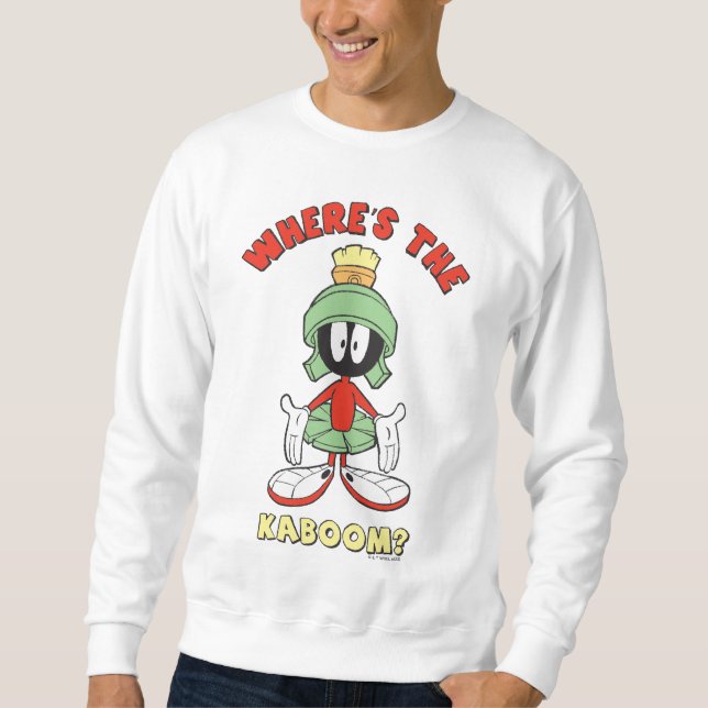 Moletom MARVIN THE MARTIAN™ Onde está o Kaboom? (Frente)