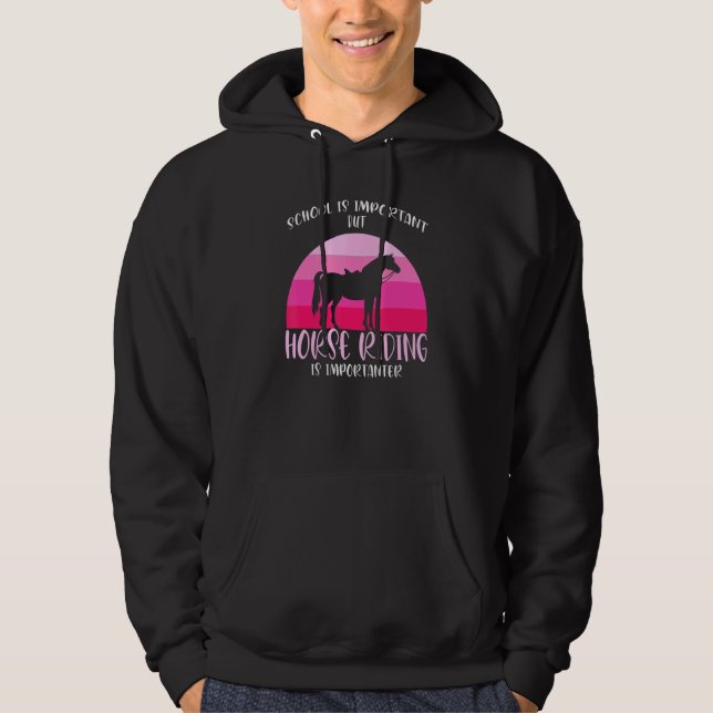 Moletom Mas Cavalo Serve Para Cavalos Importantes (Frente)