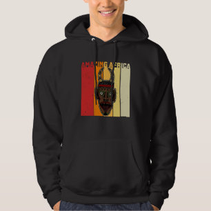 Moletom Máscara Africana História Afro Reggae Melanina 1