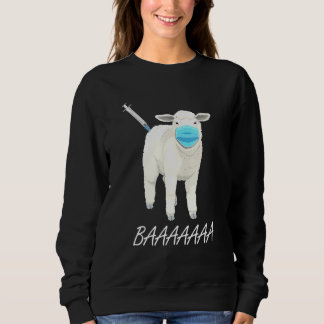 Moletom Máscara Anti-Vacina Contra Ovinos Ou Ovinos