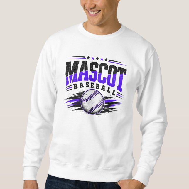 Moletom mascote de beisebol (Frente)