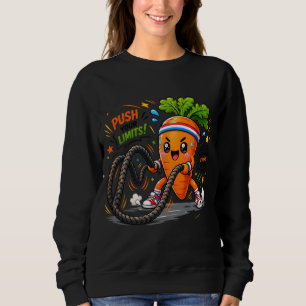 Moletom Mascote de Motivação Fitness Cordas de Batalha de