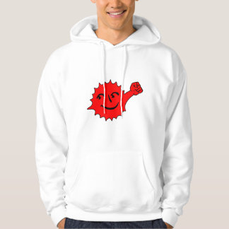 Moletom Mascote Sol Vermelho Alegre