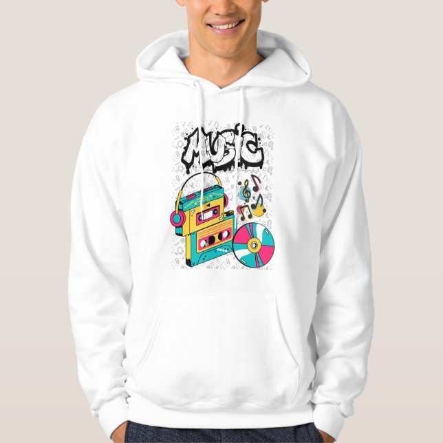 Moletom Masculino Básico com Capuz (Frente)