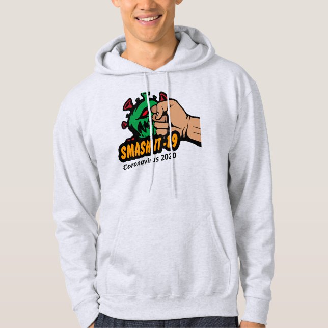 Moletom Masculino Básico com Capuz (Frente)