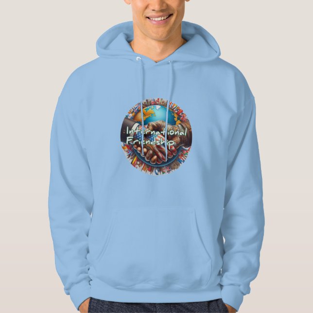 Moletom Masculino Básico com Capuz (Frente)