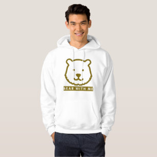 Moletom Masculino Engraçado Urso Comigo Pun do U