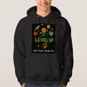 Moletom Masculino Level Up Gamer – Estilo Pixel Re