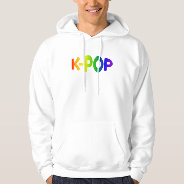 Moletom Masculino Rainbow K-Pop (Frente)