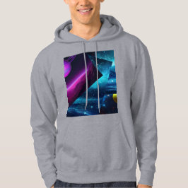 Moletom Masculino Retro Cósmico Multiverso Galácti