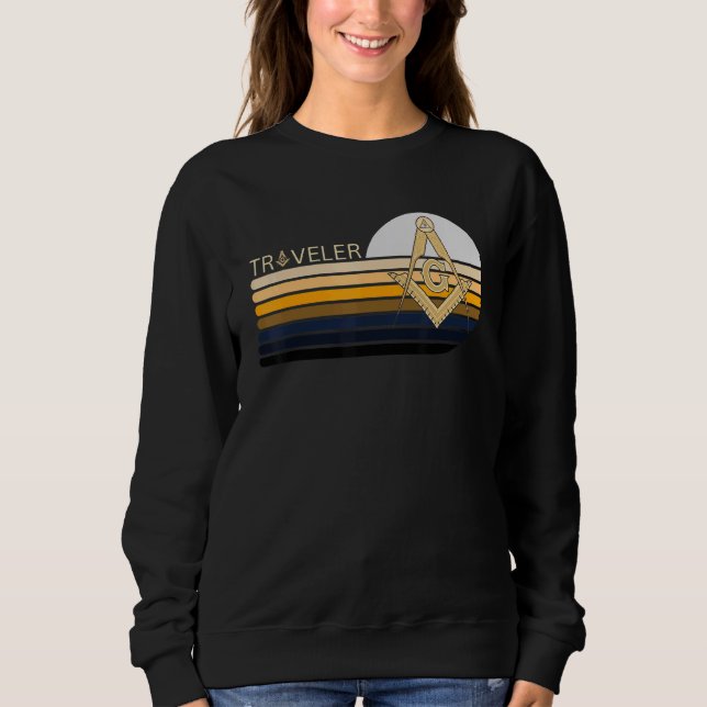 Moletom Masonic Freemasonry Compass Travando (Frente)