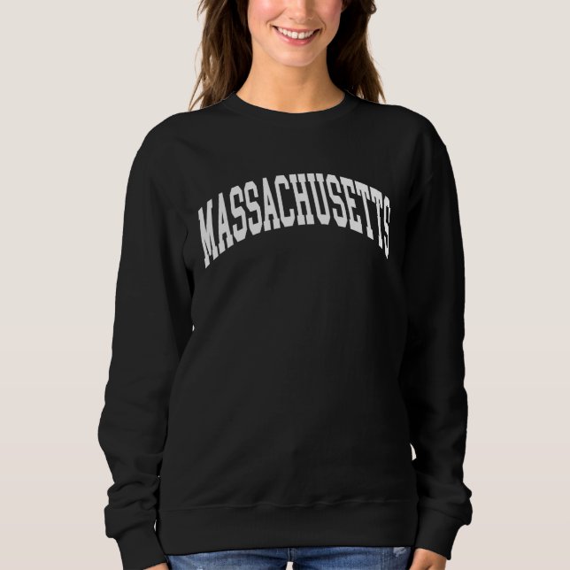 Moletom Massachusetts Us Font Proud American Usa States (Frente)